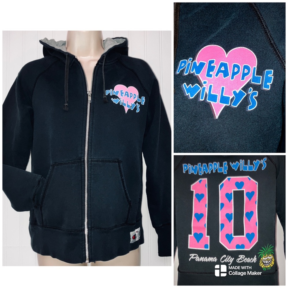 🔆 Extremely Rare Pineapple Willy’s Zip Up Hoodie 2010
